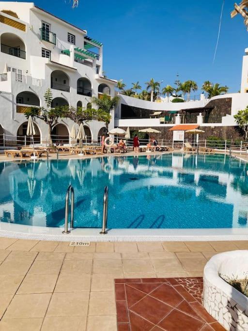 Beachfront Private Apartment In Pueblo Torviscas Sunset Harbour Costa Adeje (Tenerife) Kültér fotó