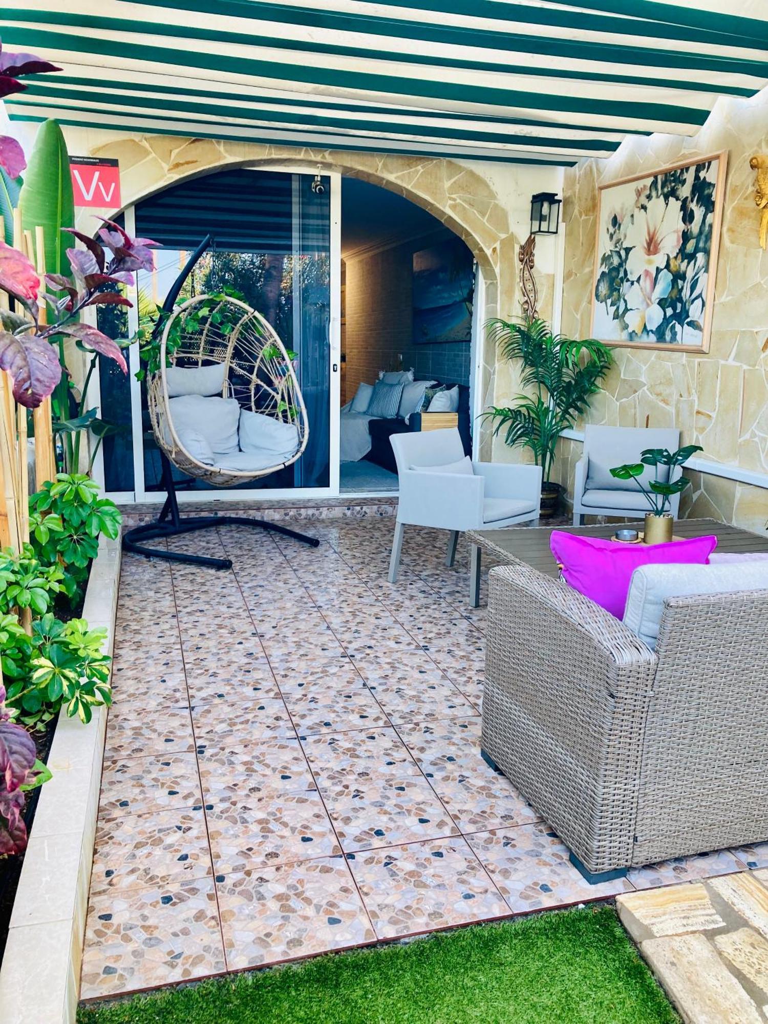 Beachfront Private Apartment In Pueblo Torviscas Sunset Harbour Costa Adeje (Tenerife) Kültér fotó
